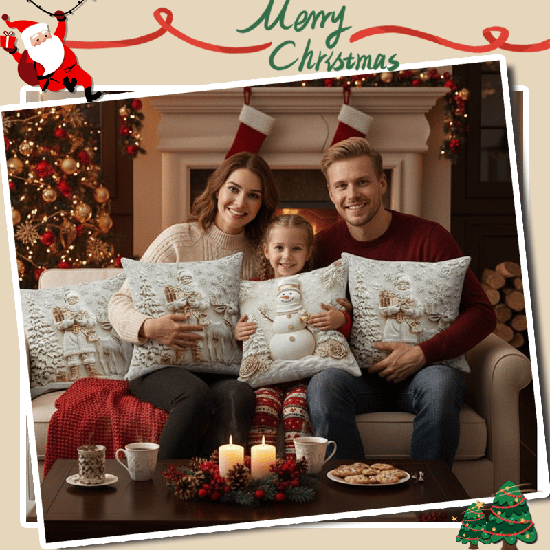 🎁Early Christmas Hot Sale 49% OFF🎅🎄Christmas Themed Cushion Cover