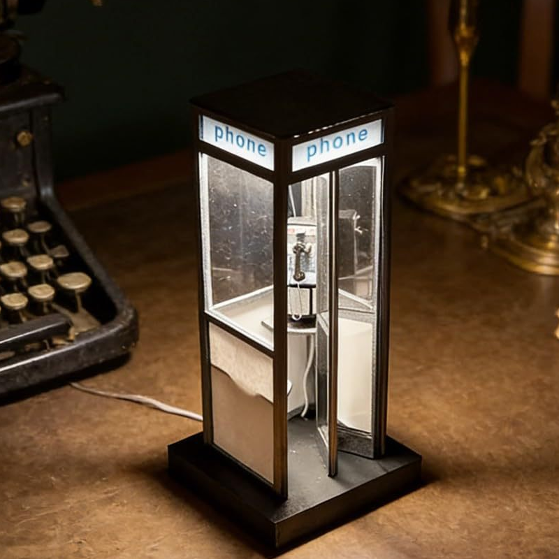 ✨Vintage Phone Booth Ambient Lamp