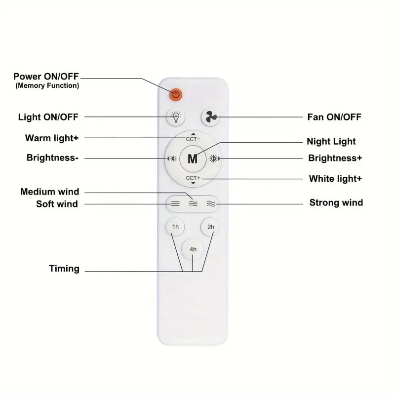 ⏰LAST DAY SALE 49% OFF🔥SmartBreez™ 40W LED Ceiling Fan Light – 20.5” Ultra-Quiet with Remote 🎯 | E27 + FREE B22 Adapter 🔌 | For Bedroom 😴, Kitchen 👩‍🍳 & Garage 🛠️ – UK Ready! 🇬🇧