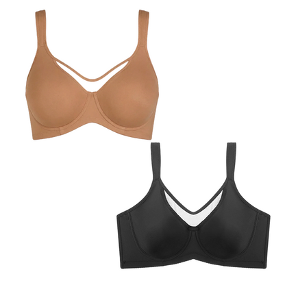 💐Women's Elegant Sheer Full Coverage Plus Size Bra