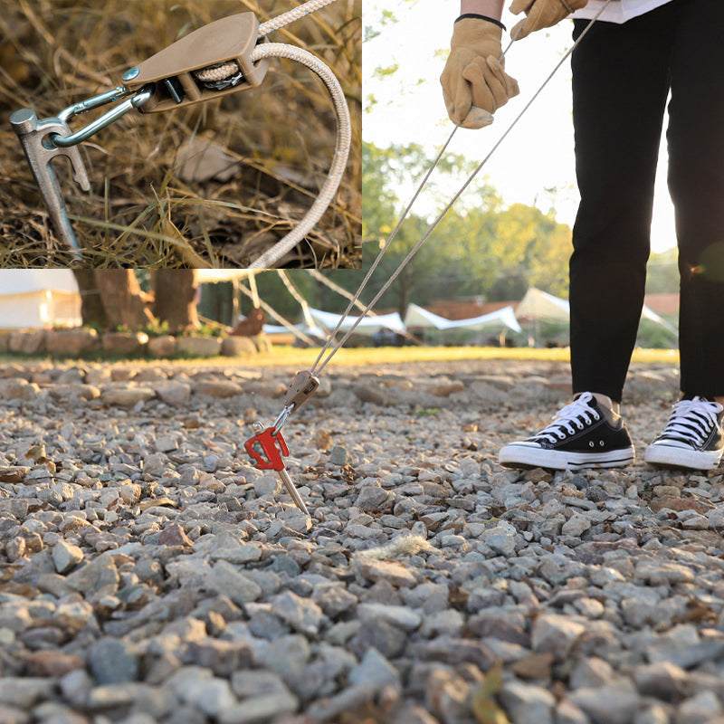 🔥New Hot Selling🪢Portable Adjustable Fix Camping Rope🌳