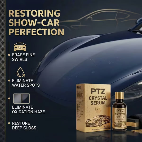 💥Crystal Serum – 9h Professional Ceramic Coating For Car Paint, Gloss & Protection