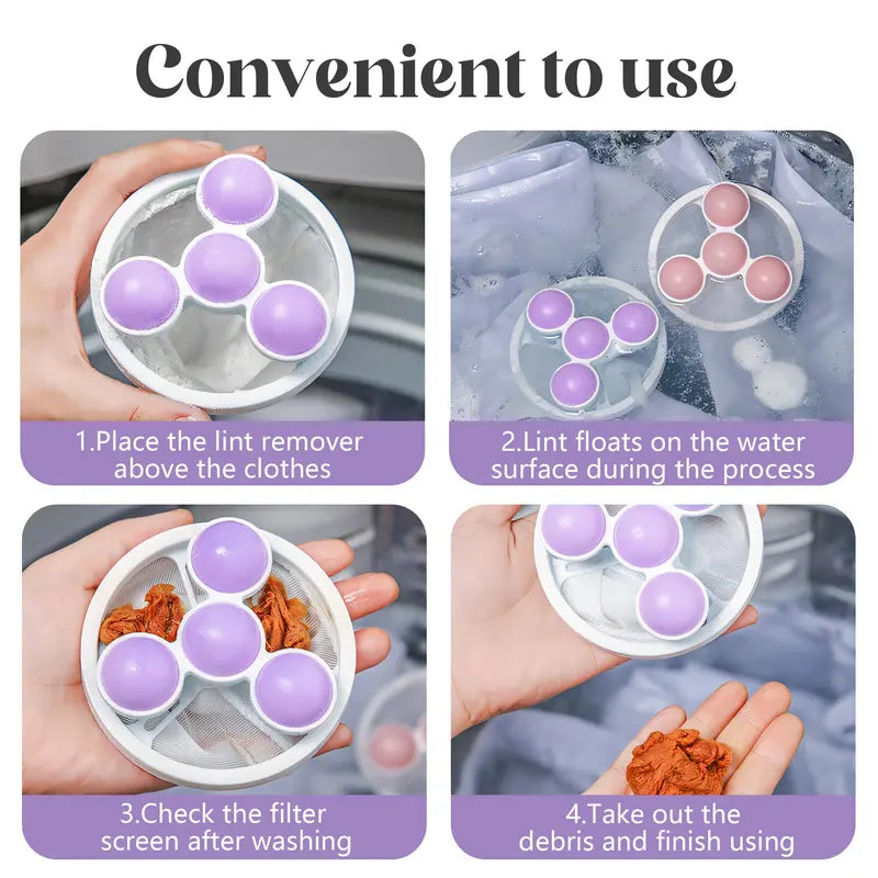 🔥3 Counts / Pack🔥Washing Machine Filter Bag