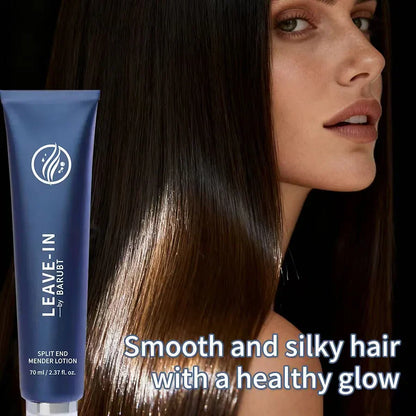 Repairs and improves frizzy, dry, shiny, and non-greasy hair. Miraculous instant split end repair serum.