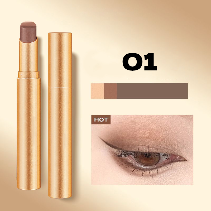 💗LAST DAY - BUY 1 GET 1 FREE💗🥰Gradient Three-Color Eyeshadow Stick