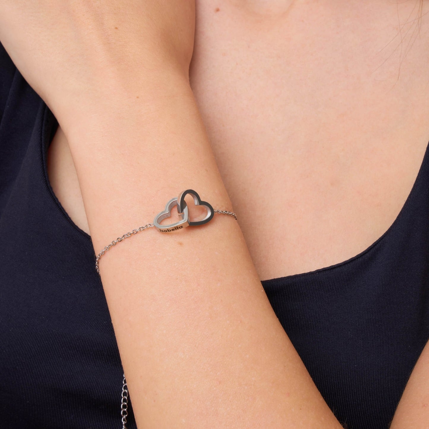 Personaliserat Hjärtarmband