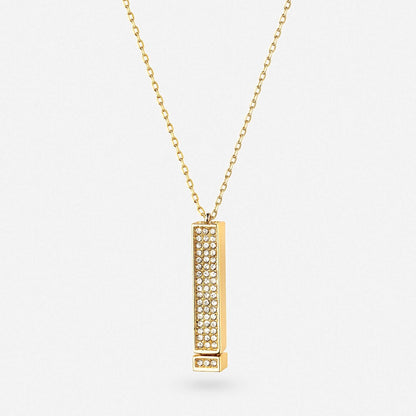 "I Love You" Halsband - Äkta Guld