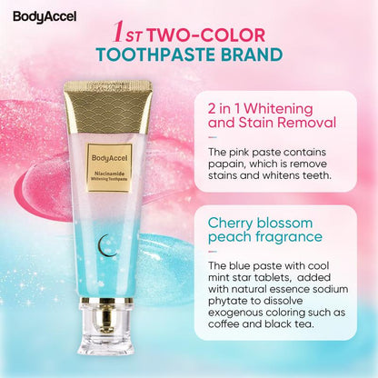 【Triple Whitening】Niacinamide Whitening Toothpaste