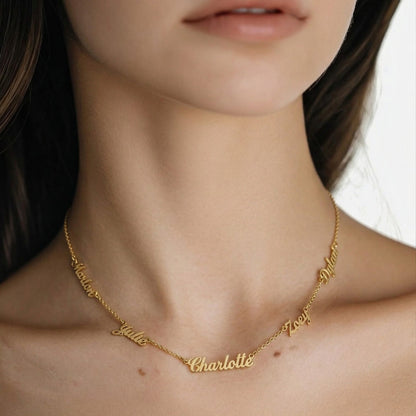 Flera Namnhalsband
