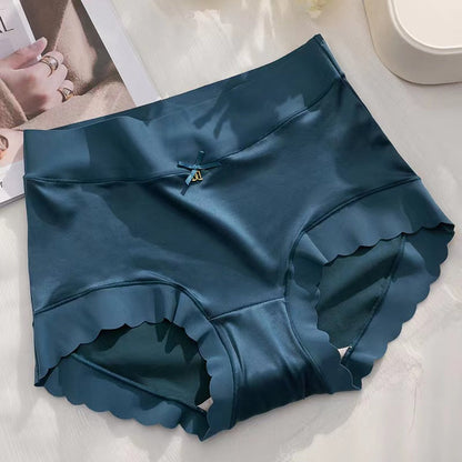 🔥HOT SALE🔥Satin ice Silk Seamless Tummy Control Panties