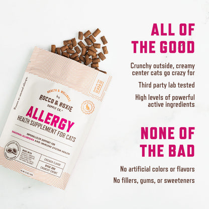 Rocco & Roxie Allergy Support for Cats