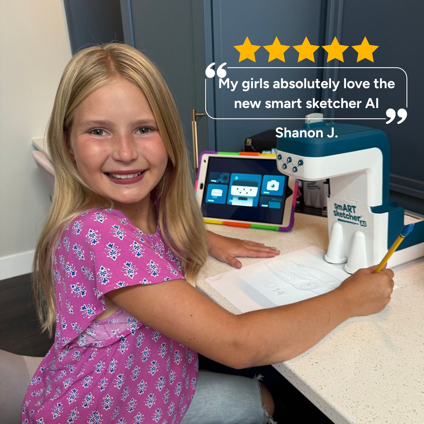 AI Drawing Projector for Kids