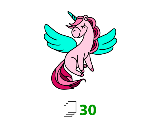 Horses & Unicorns Creativity Pack | smART sketcher® 2.0