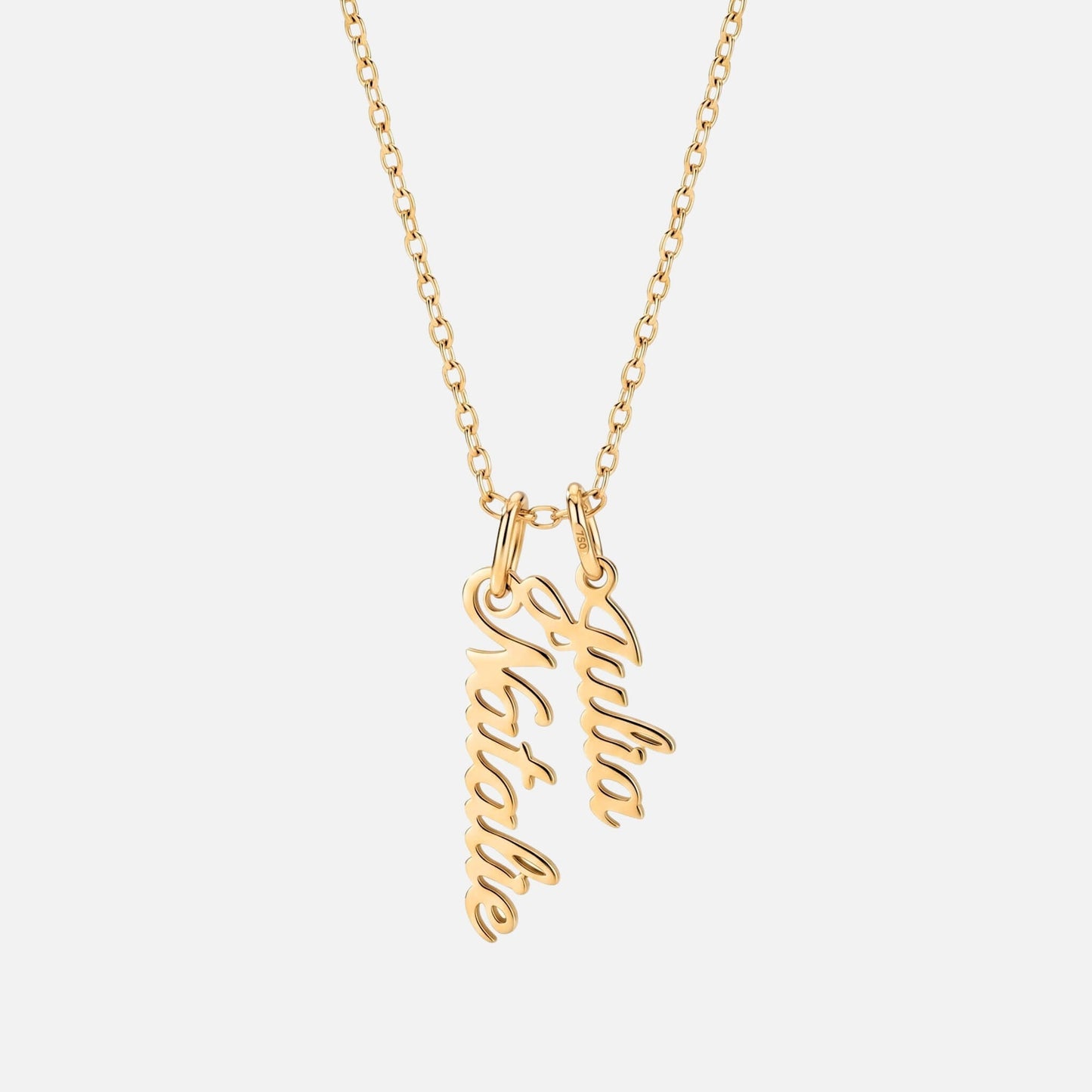 Vertikalt Namnhalsband
