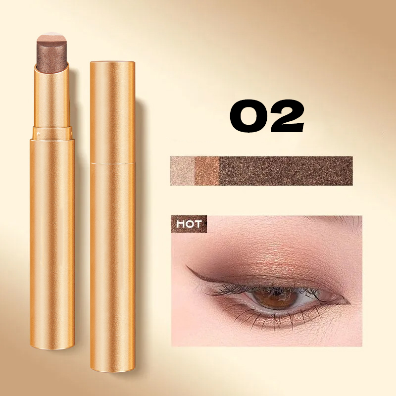 💗LAST DAY - BUY 1 GET 1 FREE💗🥰Gradient Three-Color Eyeshadow Stick