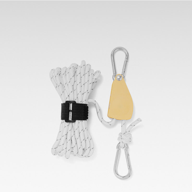🔥New Hot Selling🪢Portable Adjustable Fix Camping Rope🌳