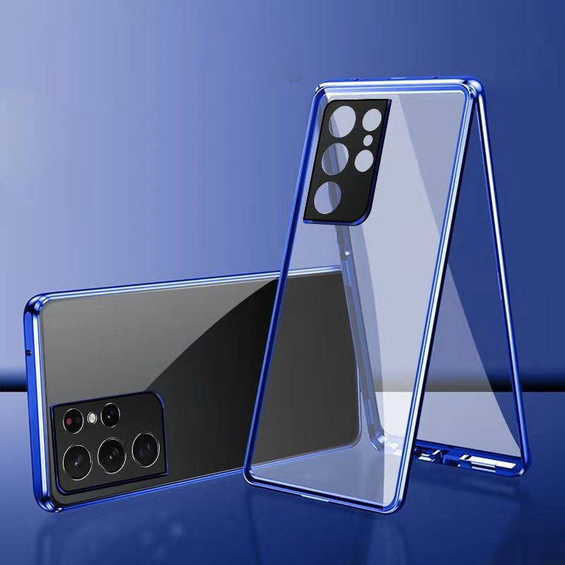 Magnetic Full-Coverage Protective Phone Case for For Samsung Galaxy S20-25 Series