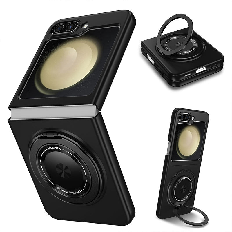 Suitable for Galaxy Z Fold Magnetic Rotating Bracket Mobile Phone Case