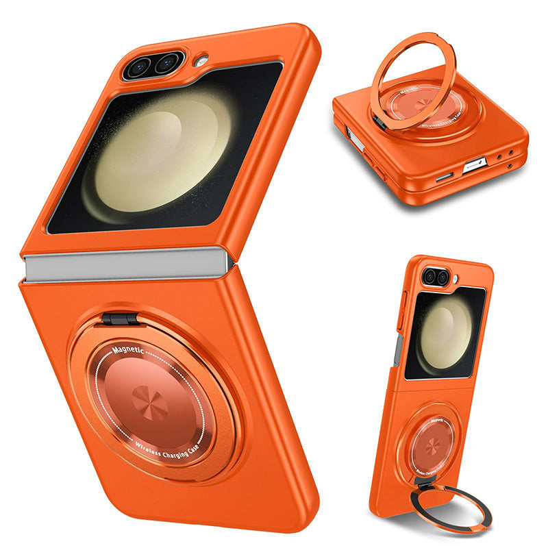 Suitable for Galaxy Z Fold Magnetic Rotating Bracket Mobile Phone Case