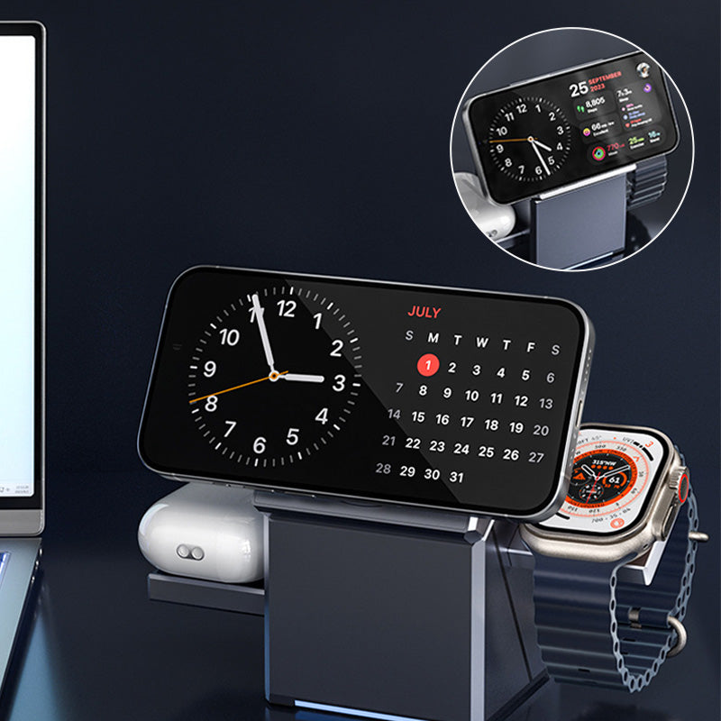 🔥Lowest price in the last 30 days🔥3-in-1 Foldable Magnetic Wireless Charging Station