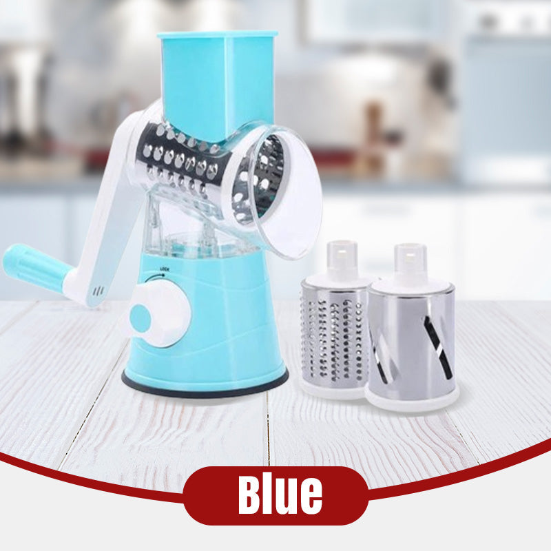 🔥 2026 Kitchen Sale 50% OFF🔥 Multifunctional Manual Rotary Grater & Chopper 🚀🥕
