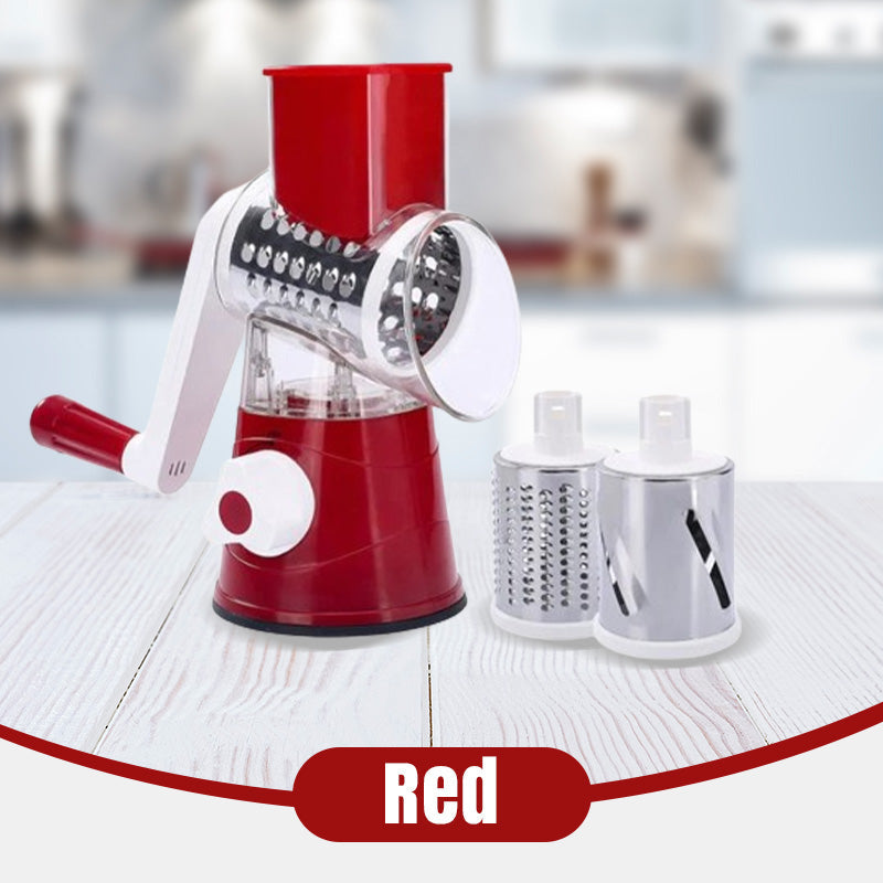 🔥 2026 Kitchen Sale 50% OFF🔥 Multifunctional Manual Rotary Grater & Chopper 🚀🥕