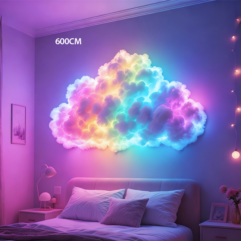 ⏰DIY USB-Powered Thundercloud LED Light Decor🌈☁️