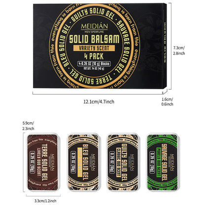 🔥1 Set (4 PCS)🔥Long-Lasting & Portable Fragrance Balm