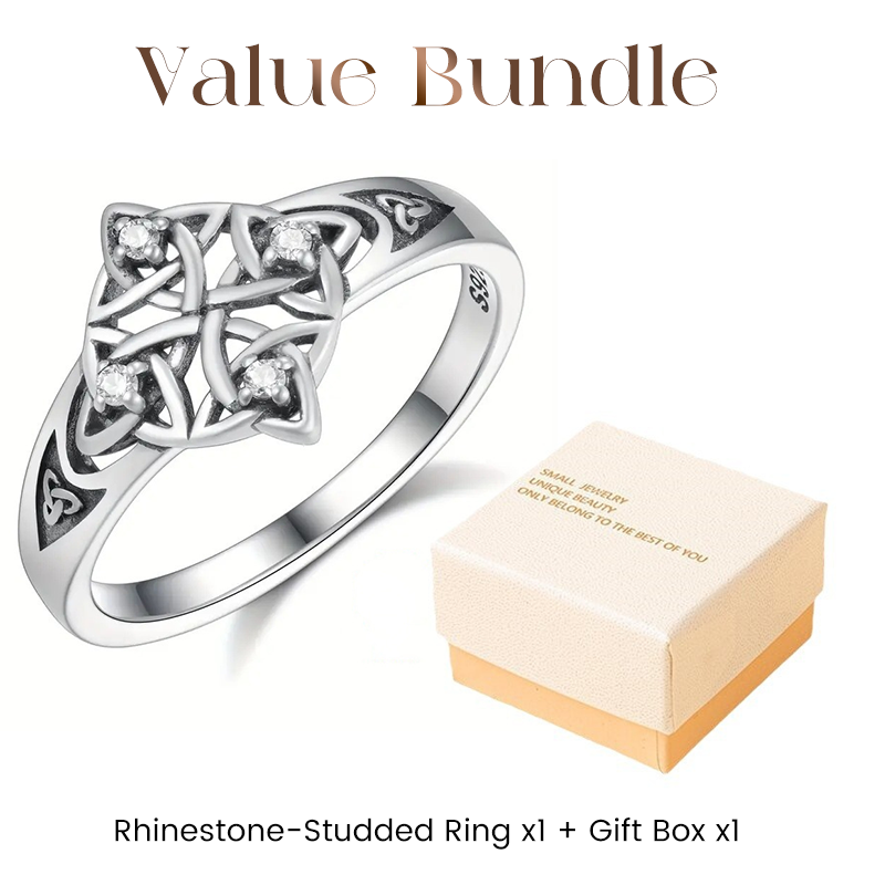 Vintage Trinity Celtic Knot Ring