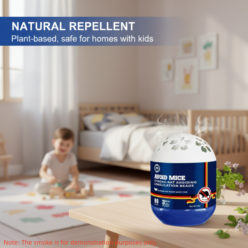 Plant-Based Indoor Mouse Repellent Gel