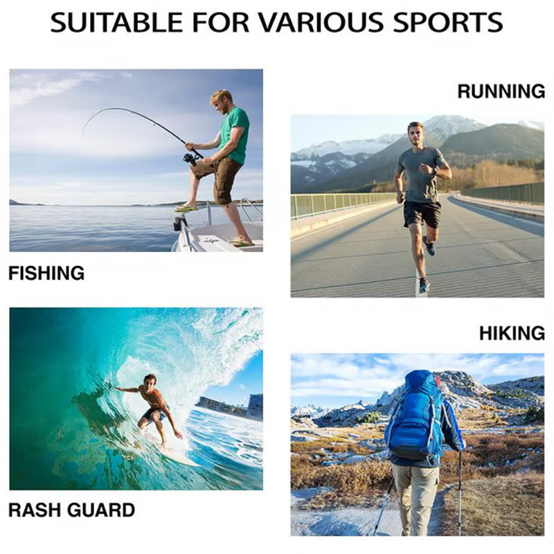 Men’s Outdoor Hooded UV Performance Shirt