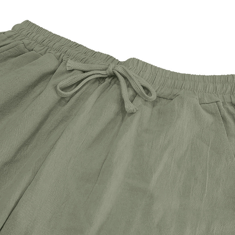 🔥Men's Casual Drawstring Pants with Pockets