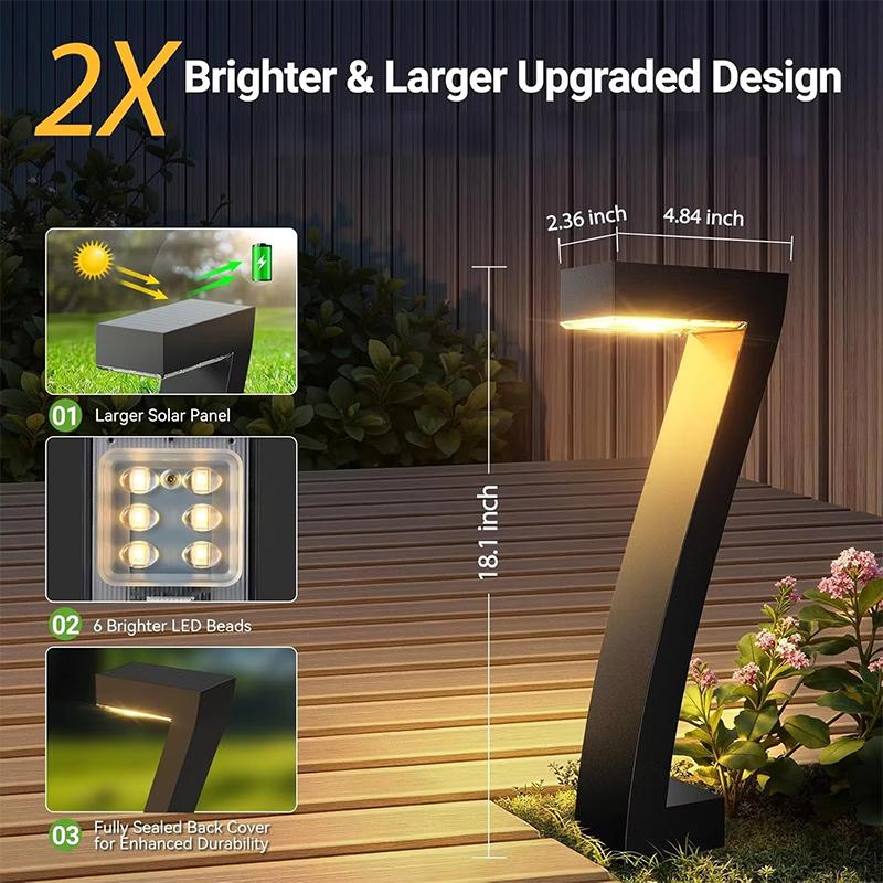 Creative Waterproof Solar Pathway Lights